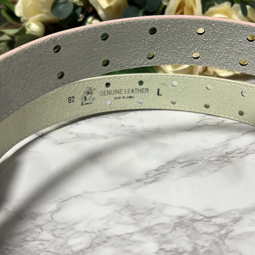BUNDLE OF 2 GENUINE LEATHER BELTS